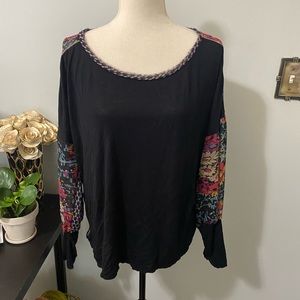 Anthropologie Top - balloon sleeves